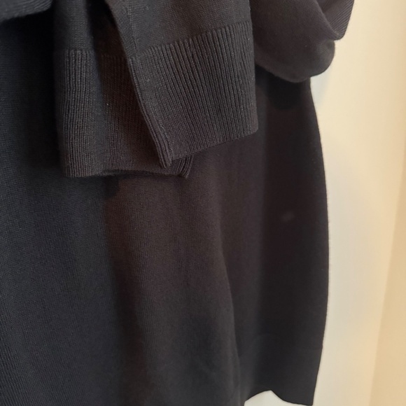 NWT J.Crew Factory Men’s Black Merino wool-blend half-zip SZ XL - Picture 8 of 8